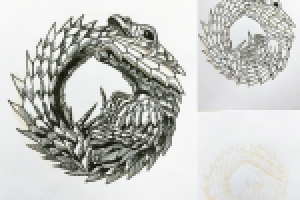 Эскиз для тату