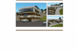 вилла на склоне