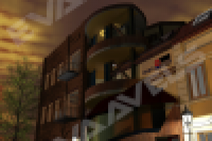 Дом-вставка Клуб "подводного плавания"