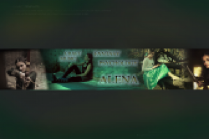 Шапка для канала YouTube EvaAvels