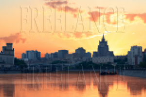 Восход на Москве реке