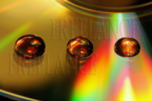 Капли компота на CD