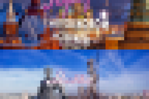 Плакаты для демонстрации бюро экскурсий в Москве