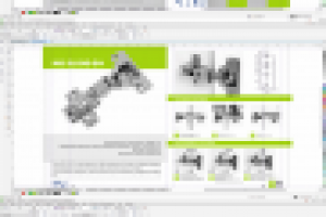 Верстка каталога мебельной фурнитуры