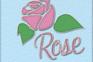 Логотип для детской одежды под вышивку