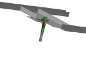 Подъемный поворотный механизм