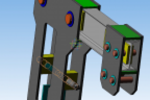Конструкторская документация на кронштейн для подъемника