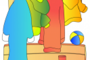 Иллюстрация к стихотворению С. Чёрного "Про девочку"