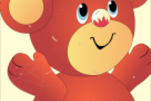 Иллюстрация к стихотворению С. Чёрного "Про девочку"