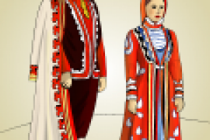 Национальный костюм Башкирии