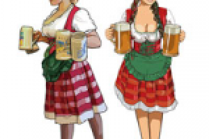 Персонажи для пивного сайта