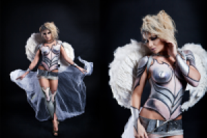 Студийная съемка Боди арт