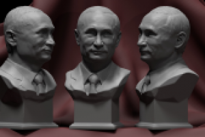 Путин В.В. Putin V. бюст№2