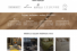 Landing page мебель в стиле лофт