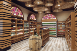 Город Великие Луки. Супермаркет Удачный выбор.