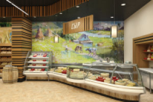 Город Великие Луки. Супермаркет Удачный выбор.