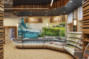 Город Великие Луки. Супермаркет Удачный выбор.