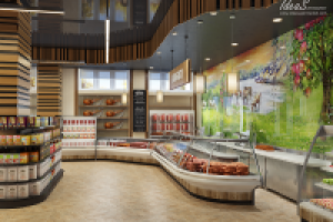 Город Великие Луки. Супермаркет Удачный выбор.