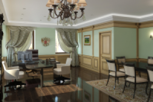 Проект vip-зон офисных помещений БП «GreenWood»