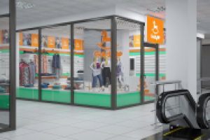 Дизайн магазина детской одежды "Голди". г. Алматы