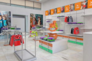 Дизайн магазина детской одежды "Голди"