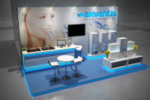 Дизайн выставочного стенда Аквантис