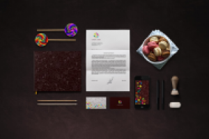 Фирменный стиль "CandyLand"