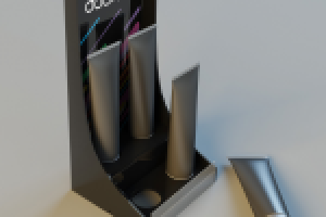 Дизайн и моделирование торгового оборудования для Dolphi