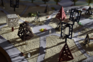 Макет сквера