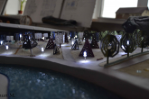 Макет сквера