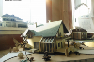 Макет коттеджа