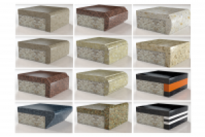 образцы столешницы из искусственного камня