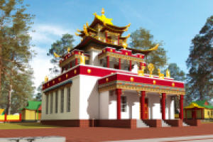 Здание главного дугана в Чите