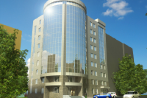 Здание бизнес центра в Чите