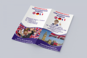 Буклет языковой школы