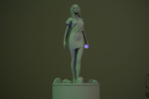 Statue of elf