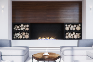 Современный биокамин