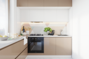 Небольшая современная кухня