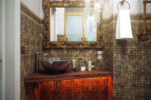 Санузел с этническим уклоном