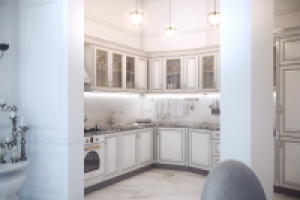 Кухня в нестандартном помещении