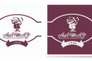 логотип "Аламаз" 2-х цветный