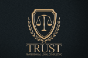 Логотип юридической компании "Trust"
