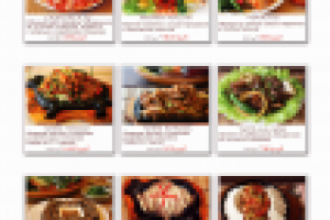 Меню для ресторана