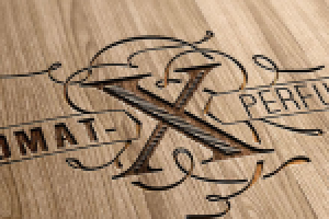 Логотип для интернет-магазина женской парфюмерии "Aromat X"