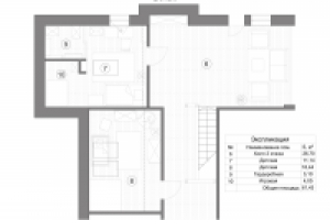 Дизайн проект 2-этажного жилого дома