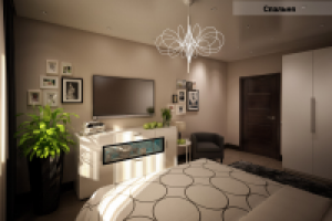 Дизайн-проект 2-комнатной квартиры, Королев