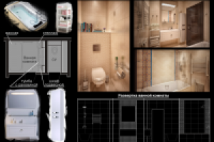 Дизайн-проект 2-комнатной квартиры, Королев