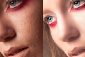 ретушь,портрет