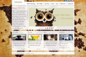 Верстка Coffee-tea