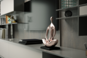 3d viz ТВ зоны в гостинной